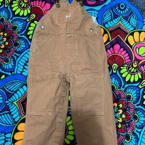 Carhartt Brown Durable Overalls